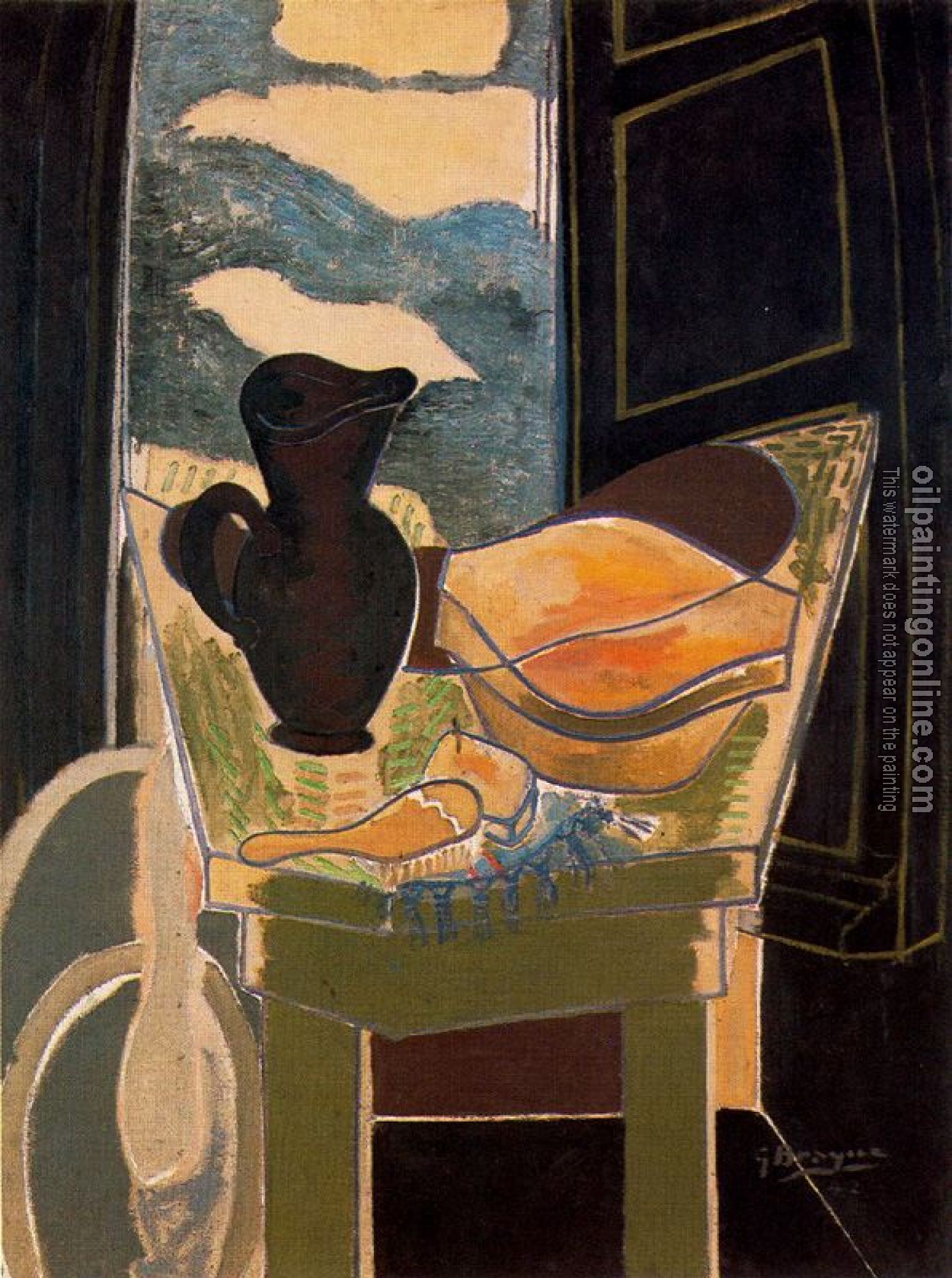 Georges Braque - Aseo delante de la ventana